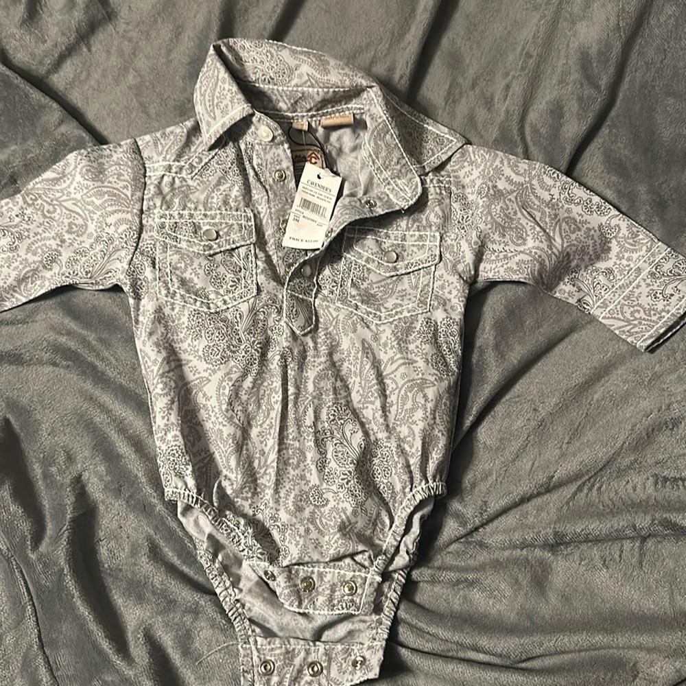 Baby Boy cowboy onesie 🤠